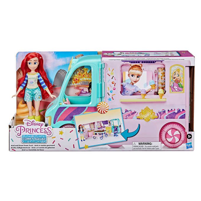 Disney Princess Comfy Squad Ariel and Sweet Treats Truck image 6