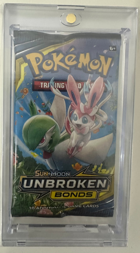 Pokémon TCG Sun & Moon – Unbroken Bonds Booster Pack | 1 Pack Art Set – Sealed