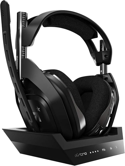 Brand New ASTRO Gaming A50 Wireless+Base Station for PlayStation 4 & PC Black image 1