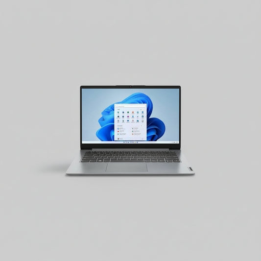 Lenovo IdeaPad 1i 14" Laptop, Intel N4500, 4GB RAM, 128GB eMMC, Windows 11 Cloud Grey image 0
