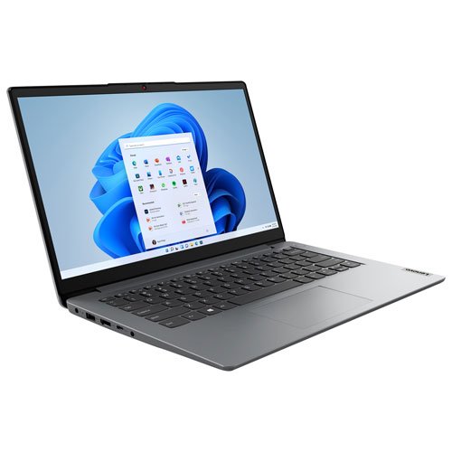 Lenovo IdeaPad 1i 14" Laptop, Intel N4500, 4GB RAM, 128GB eMMC, Windows 11 Cloud Grey image 2