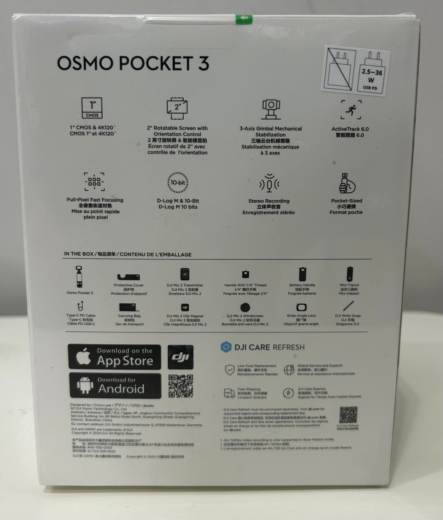 DJI Osmo Pocket 3 Creator Combo - Brand New