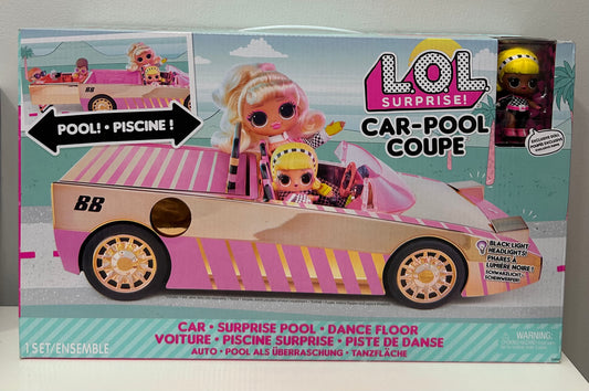 L.O.L. Surprise! Car-Pool Coupe with Exclusive Doll - Rose Gold