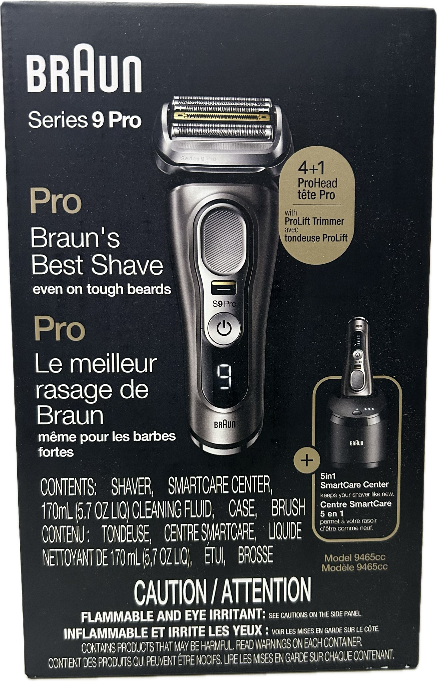 Braun Series 9 Pro Electric Razor for Men 9465cc — Noble Metal