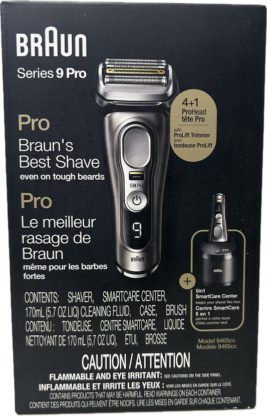 Braun Series 9 Pro Electric Razor for Men 9465cc — Noble Metal