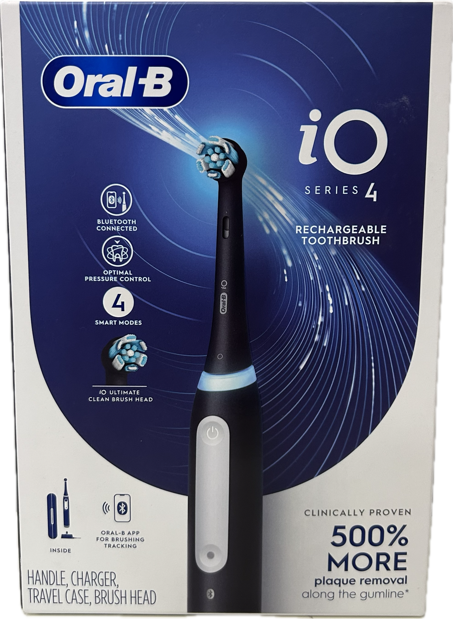 Oral-B iO Series 4 Electric Toothbrush — Black 🖤