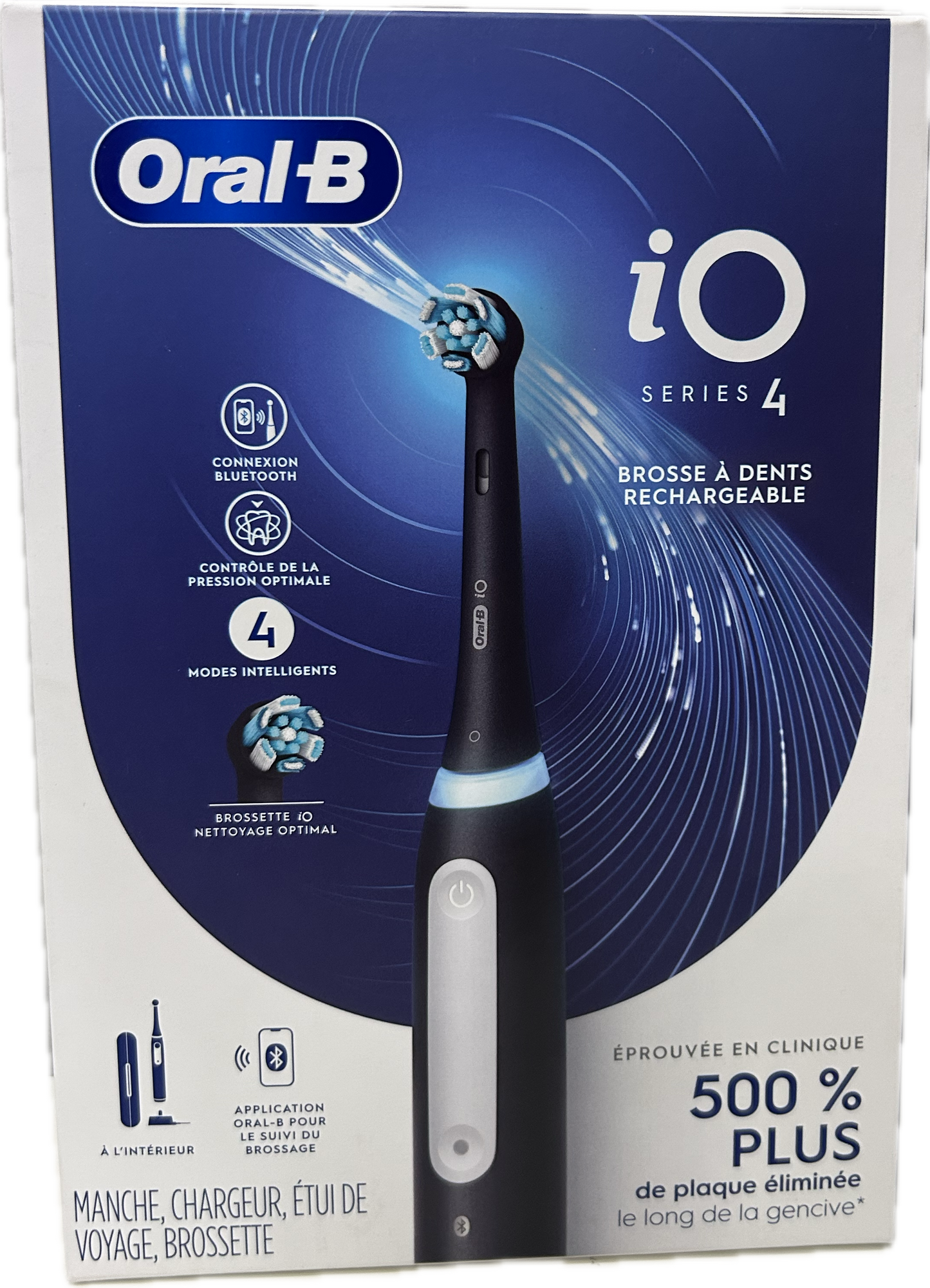 Oral-B iO Series 4 Electric Toothbrush — Black 🖤