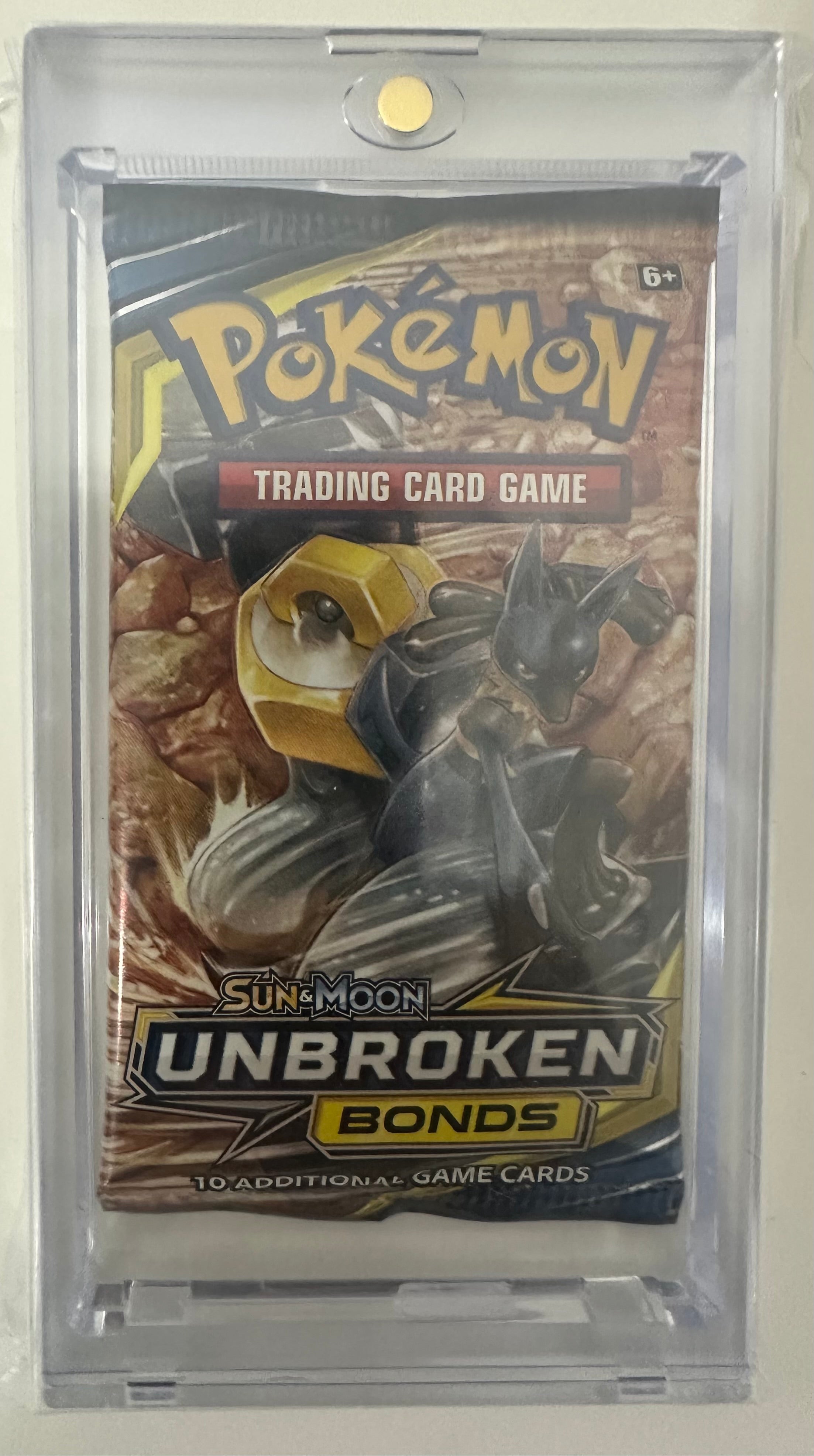 Pokémon TCG Sun &amp; Moon – Unbroken Bonds Booster Pack | 1 Pack or 4-Pack Art Set – Sealed