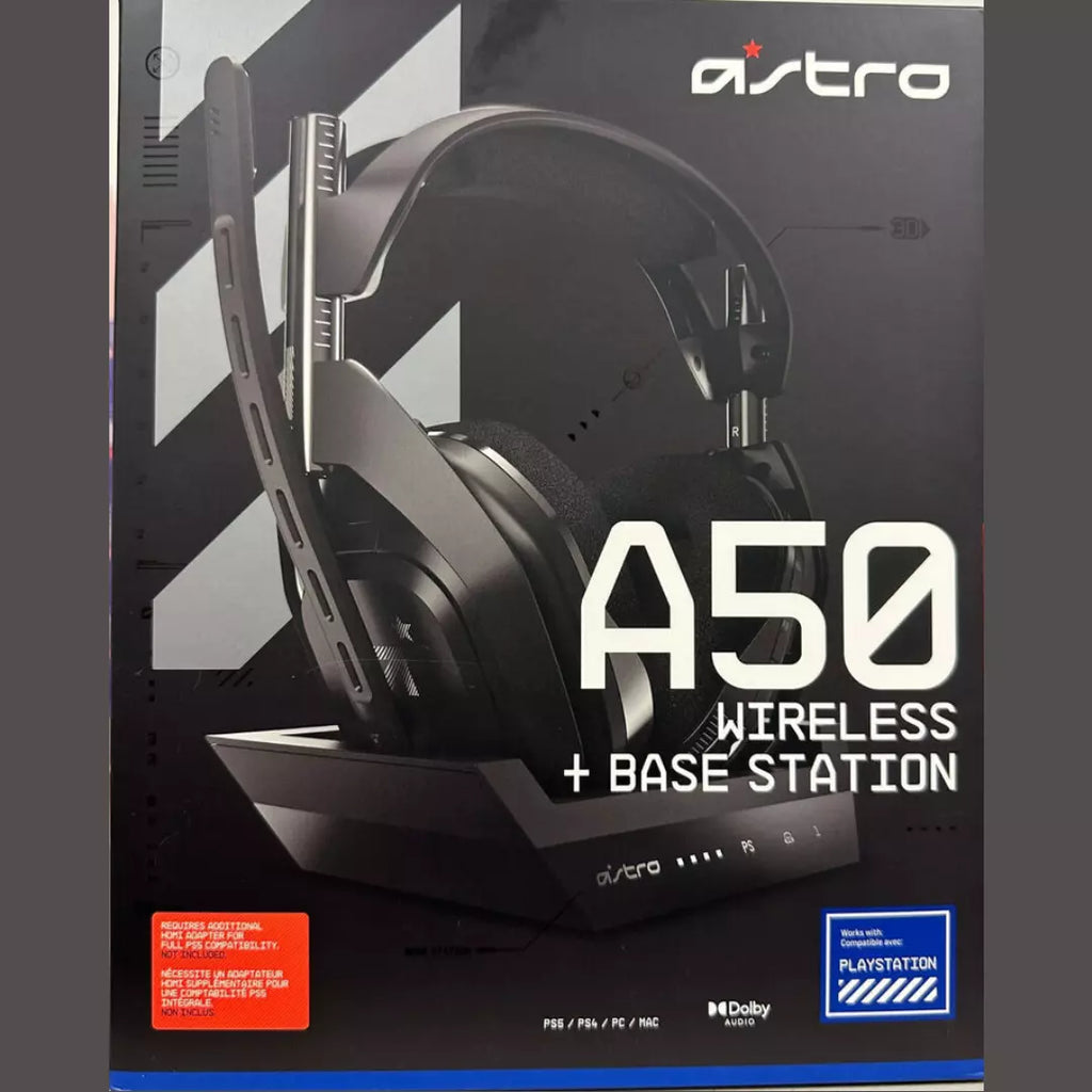 Brand New ASTRO Gaming A50 Wireless+Base Station for PlayStation 4 & PC Black image 0