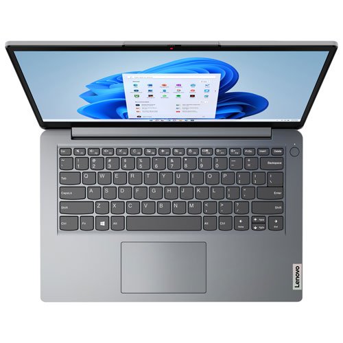 Lenovo IdeaPad 1i 14" Laptop, Intel N4500, 4GB RAM, 128GB eMMC, Windows 11 Cloud Grey image 3