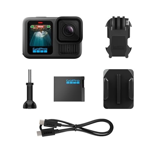 GoPro HERO13 Black Action Camera – 4K Video, HyperSmooth 5.0, Waterproof & Rugged image 3