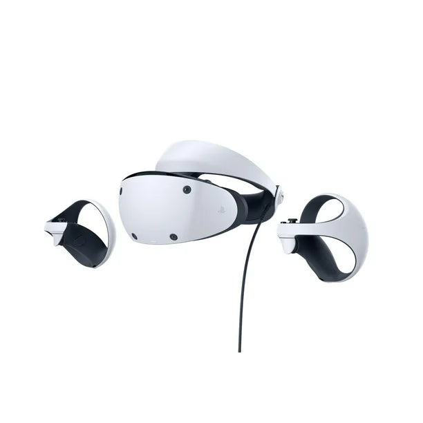 Sony Playstation VR2 Headset with Horizon Call of the Mountain and 2 Sense Controllers, White image 3