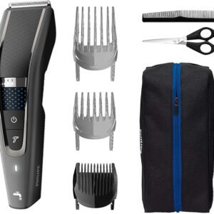 Philips Hair Clipper Series 7000 – Washable Hair Clipper with DualCut Technology & 6 Accessories