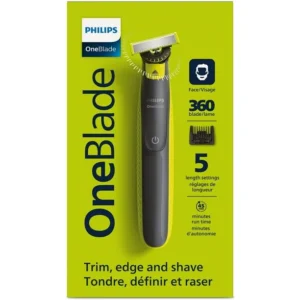 Philips OneBlade 360 Face – Trim, Edge & Shave with Precision